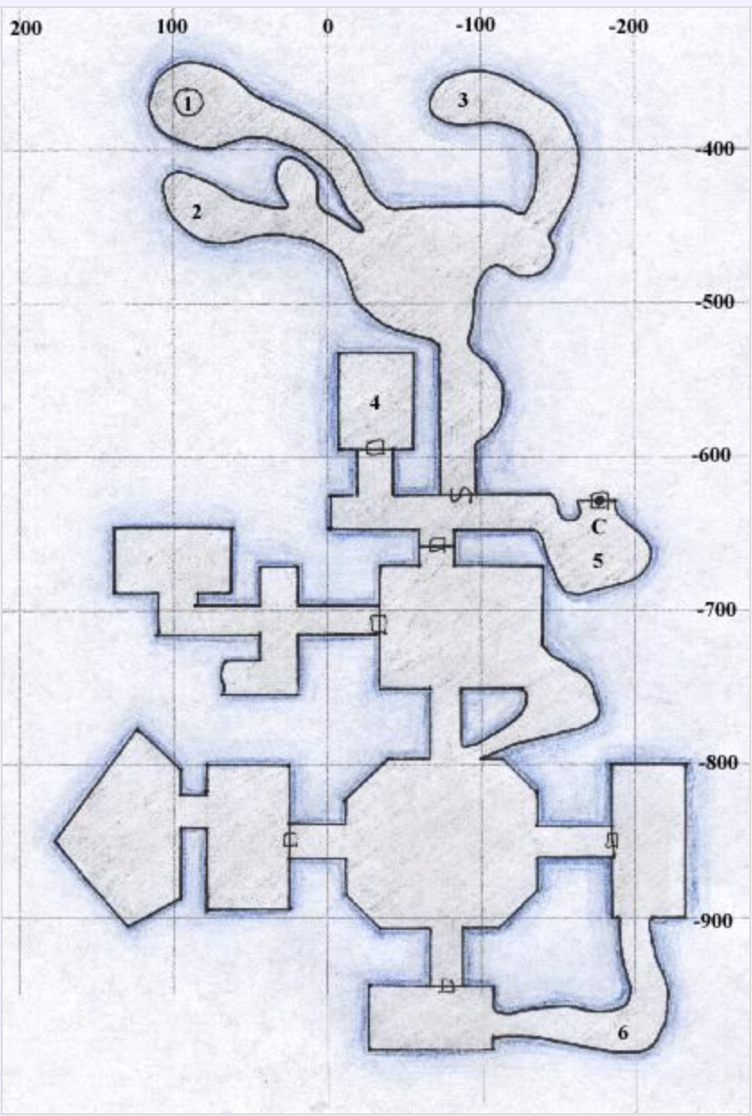 Befallen Level 2 Map