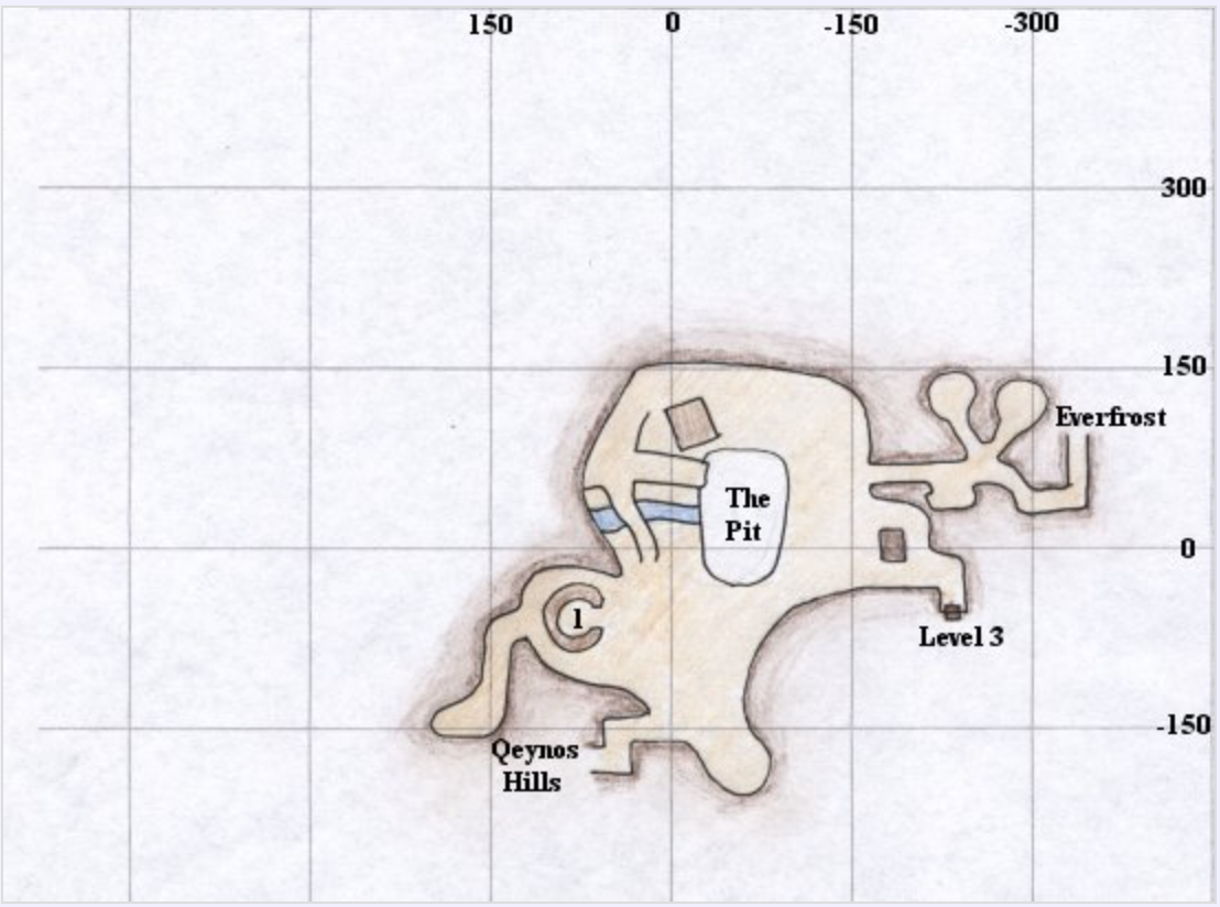 Blackburrow - Level 1 Map