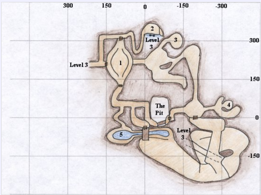 Blackburrow - Level 2 Map