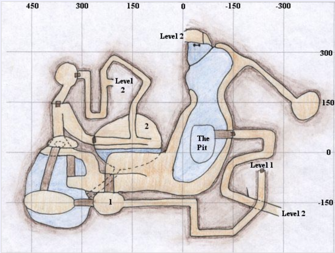 Blackburrow - Level 3 Map