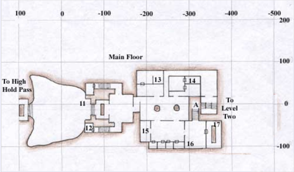 High Keep Level 1 Map